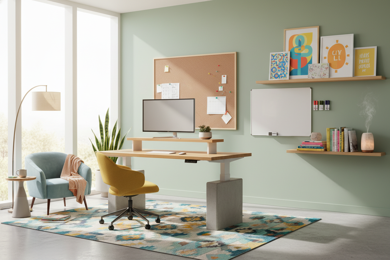 Elevate Your Workday With This Happy Office Decor Strategy