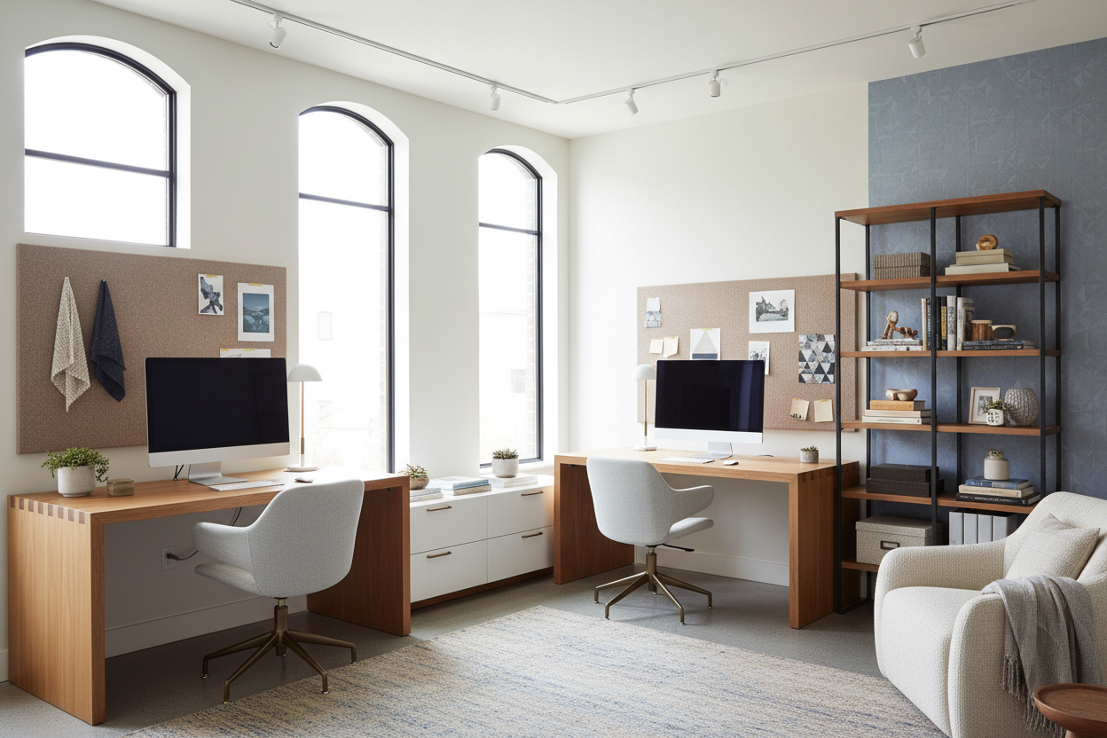How to Design a Couple Office That Actually Works