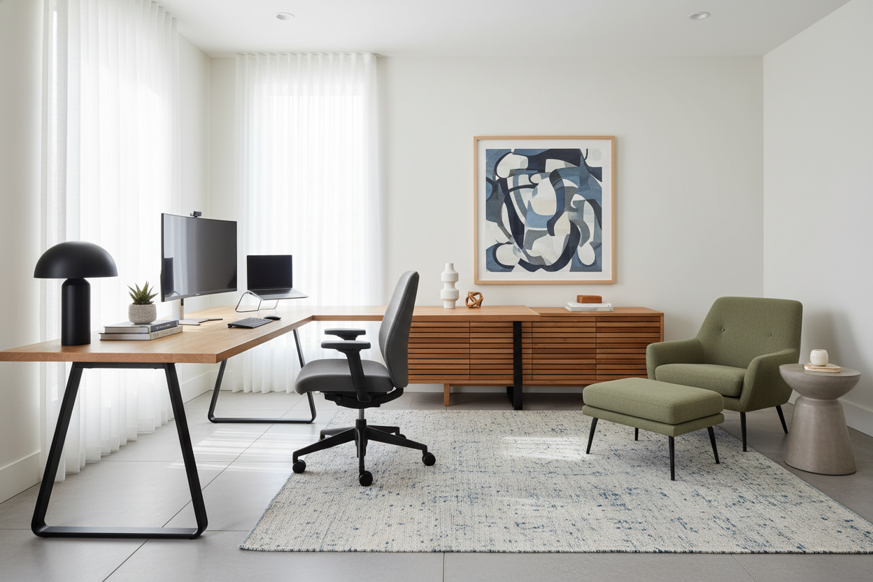 Mastering the L-Shaped Desk Office Layout for Better Flow