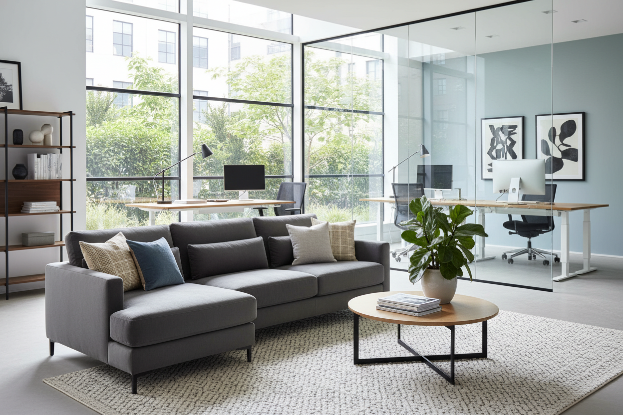 Elevate Your Workspace With The Perfect Couch for an Office