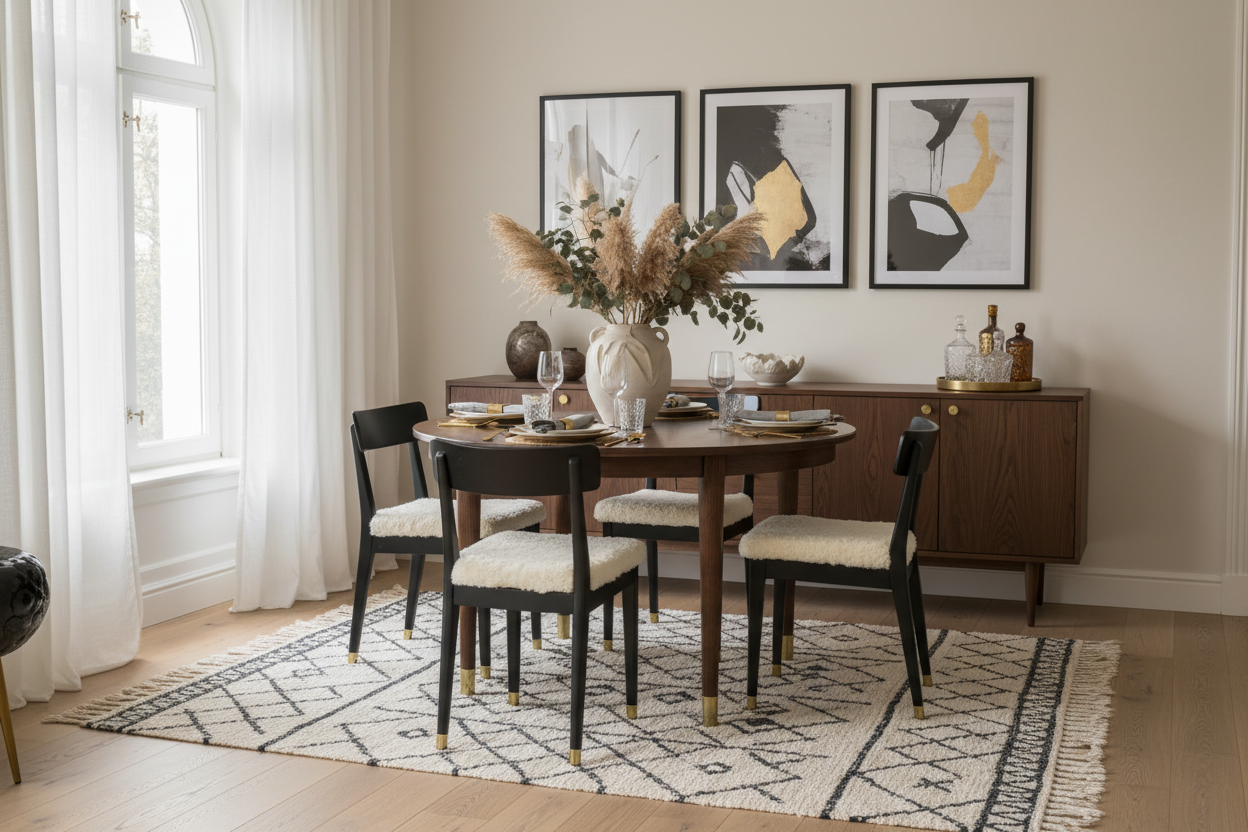 How to Style an IKEA Table and Chairs for a Luxury Look