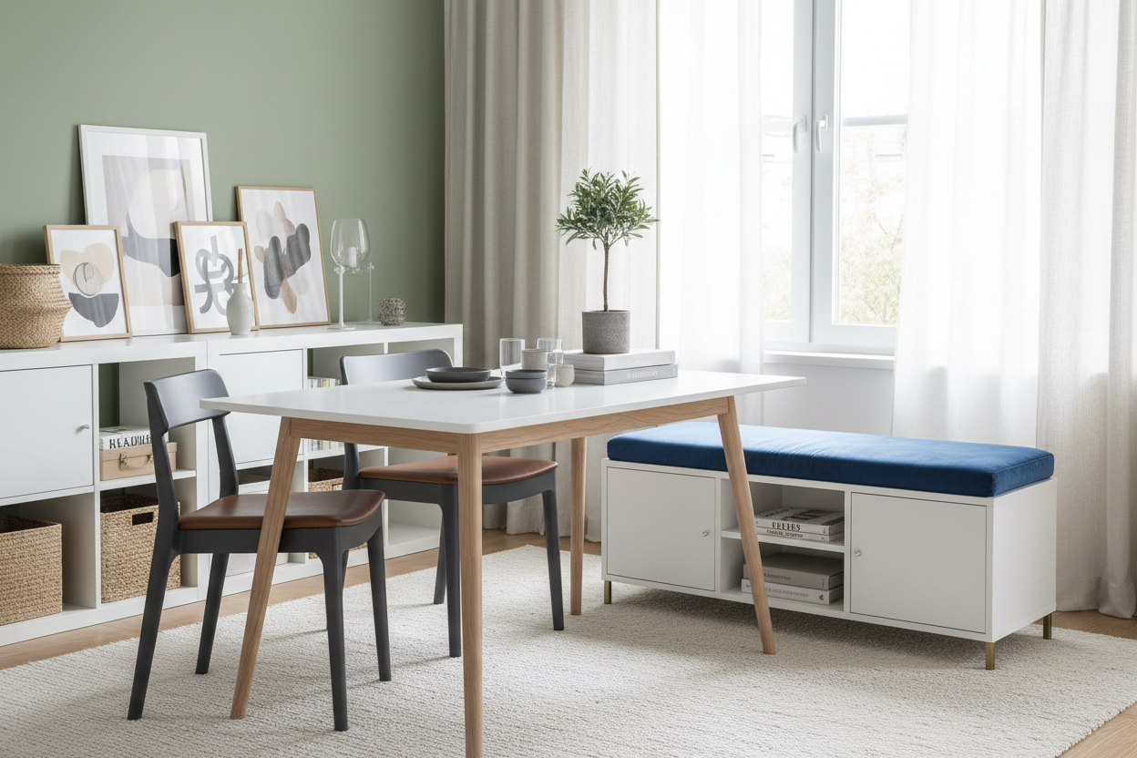 Why the White IKEA Table Is a Designer’s Secret Weapon