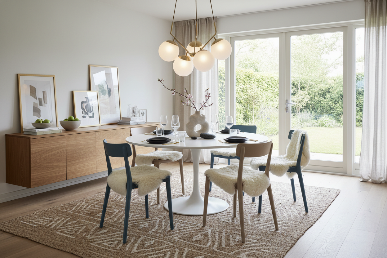 How to Style a Dining Table with Chairs from IKEA for High-End Appeal