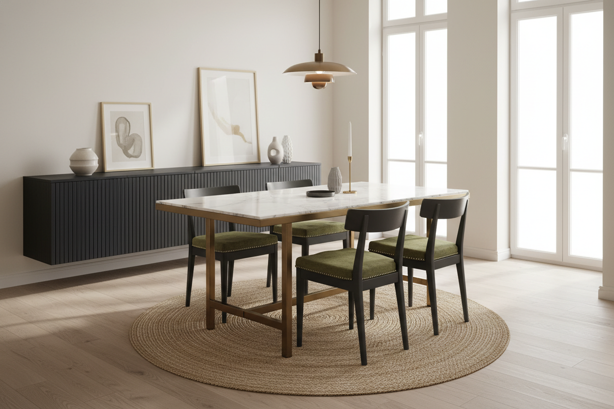 Choosing an IKEA Dining Set 4 Chairs for a High-End Look