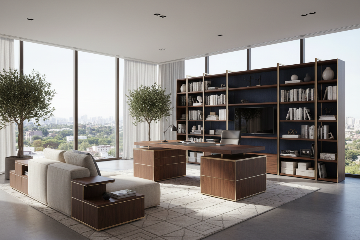 Designing a Luxury Look with Home Office Modular Furniture