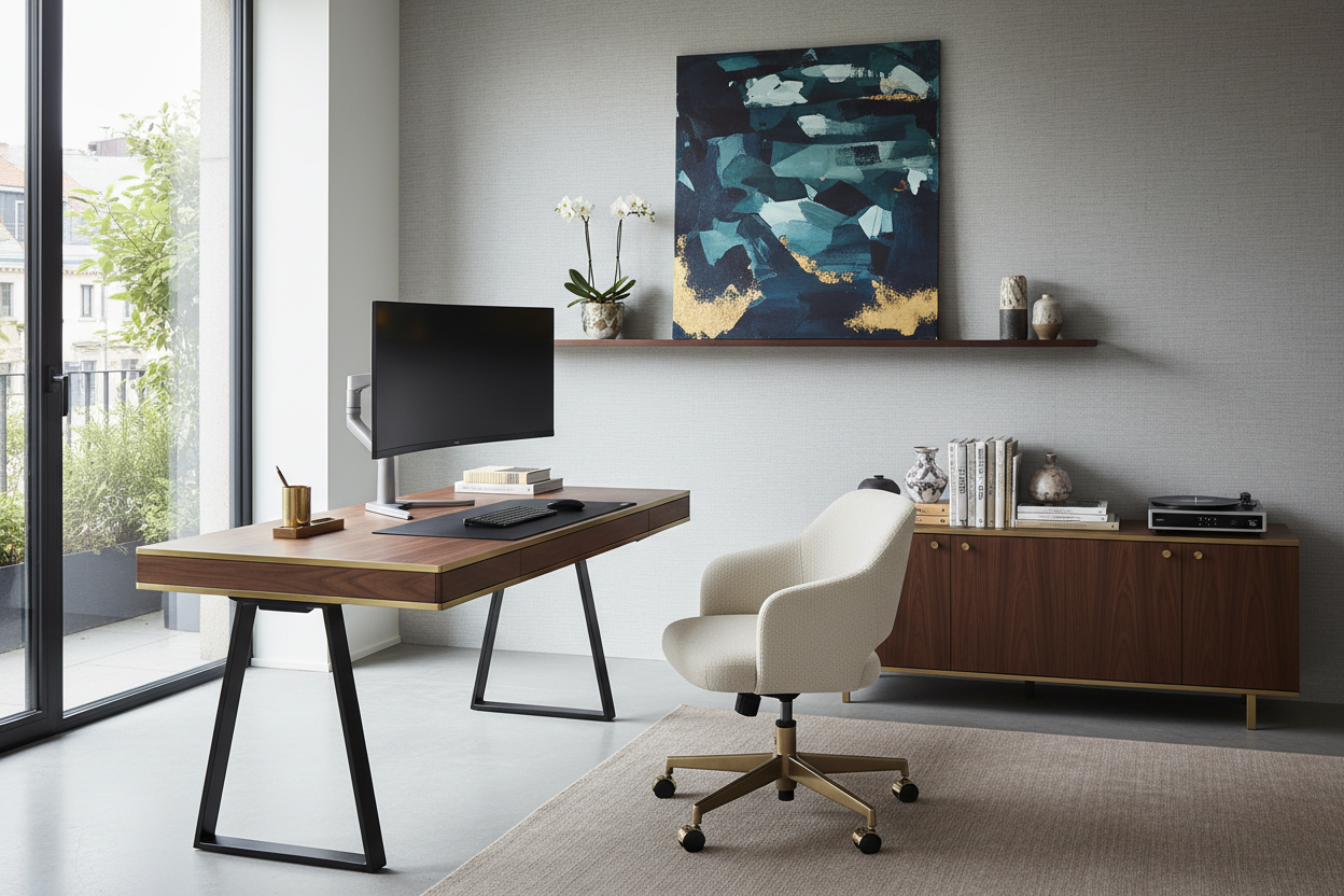 How to Style Your Ikea Desk with Chair for a Luxury Look