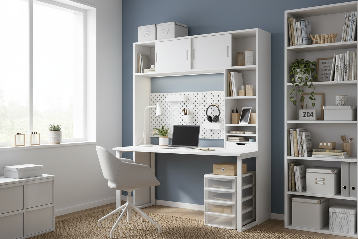 Elevate Your Home Office: The IKEA Desk Hutch Guide