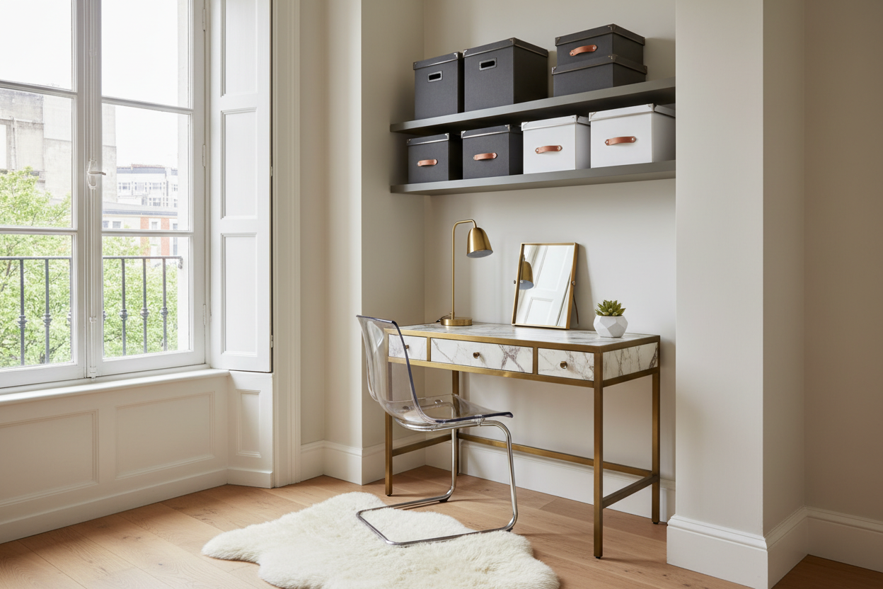 The Secret to Styling Small Desks IKEA for a Luxury Look