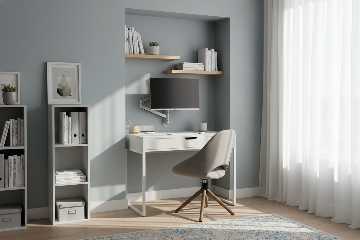 Mastering the Small Layout: Fitting an IKEA 36 Inch Desk Perfectly