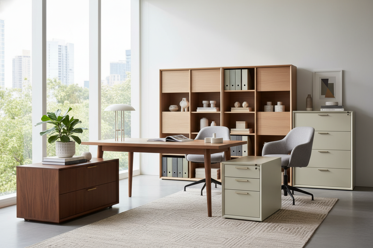 Elevate Your Workspace: Stylish Home Office File Cabinet Ideas