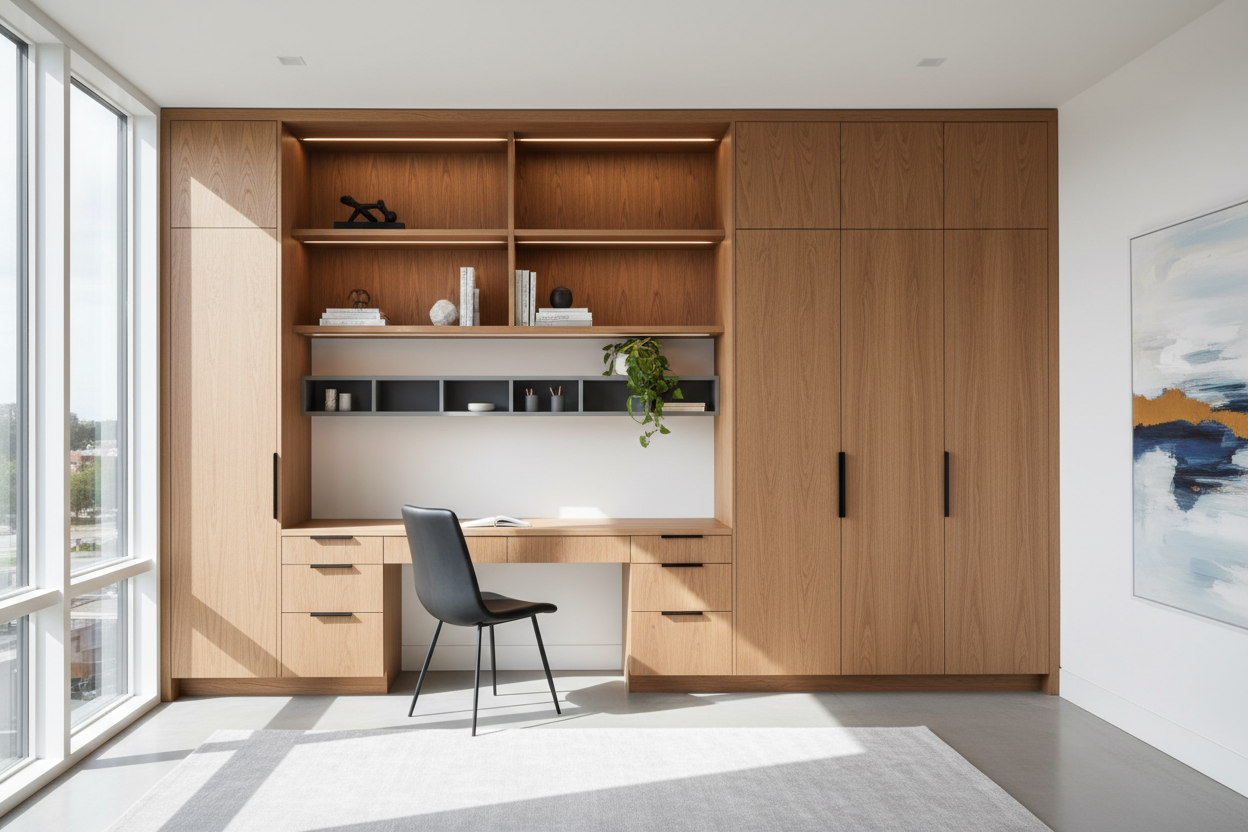 Maximize Space: The Smart Office Wall Cabinet Design Strategy