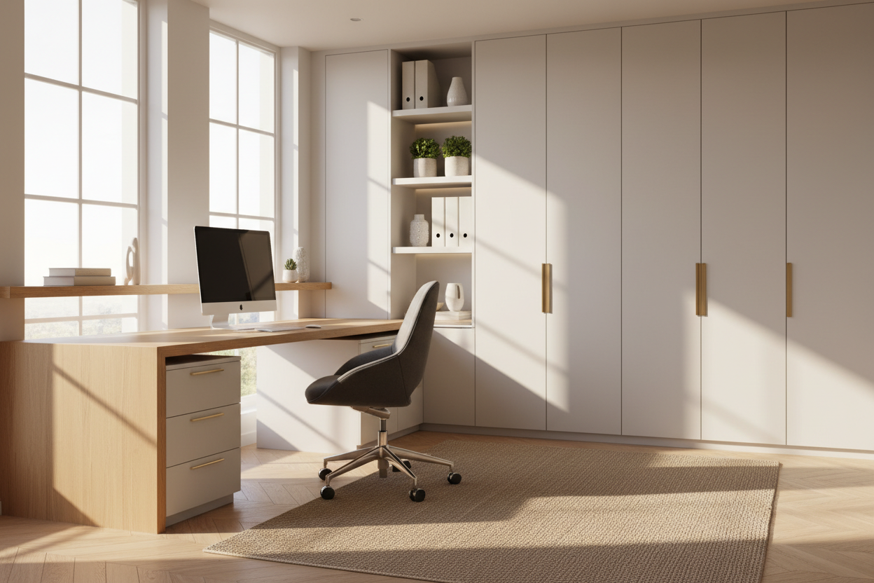 Mastering the Layout: How to Style Desk and Cabinets