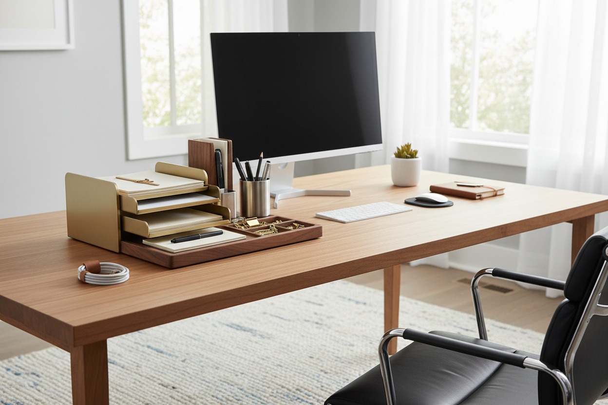 How to Curate the Perfect Desktop Office Supply Organizer