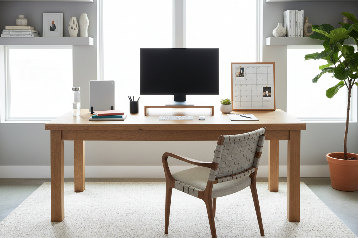 How to Organize Study Desk Layouts for Focus and Flow