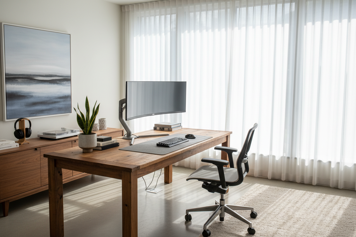 Designing Desk Setups That Balance Ergonomics and Aesthetic