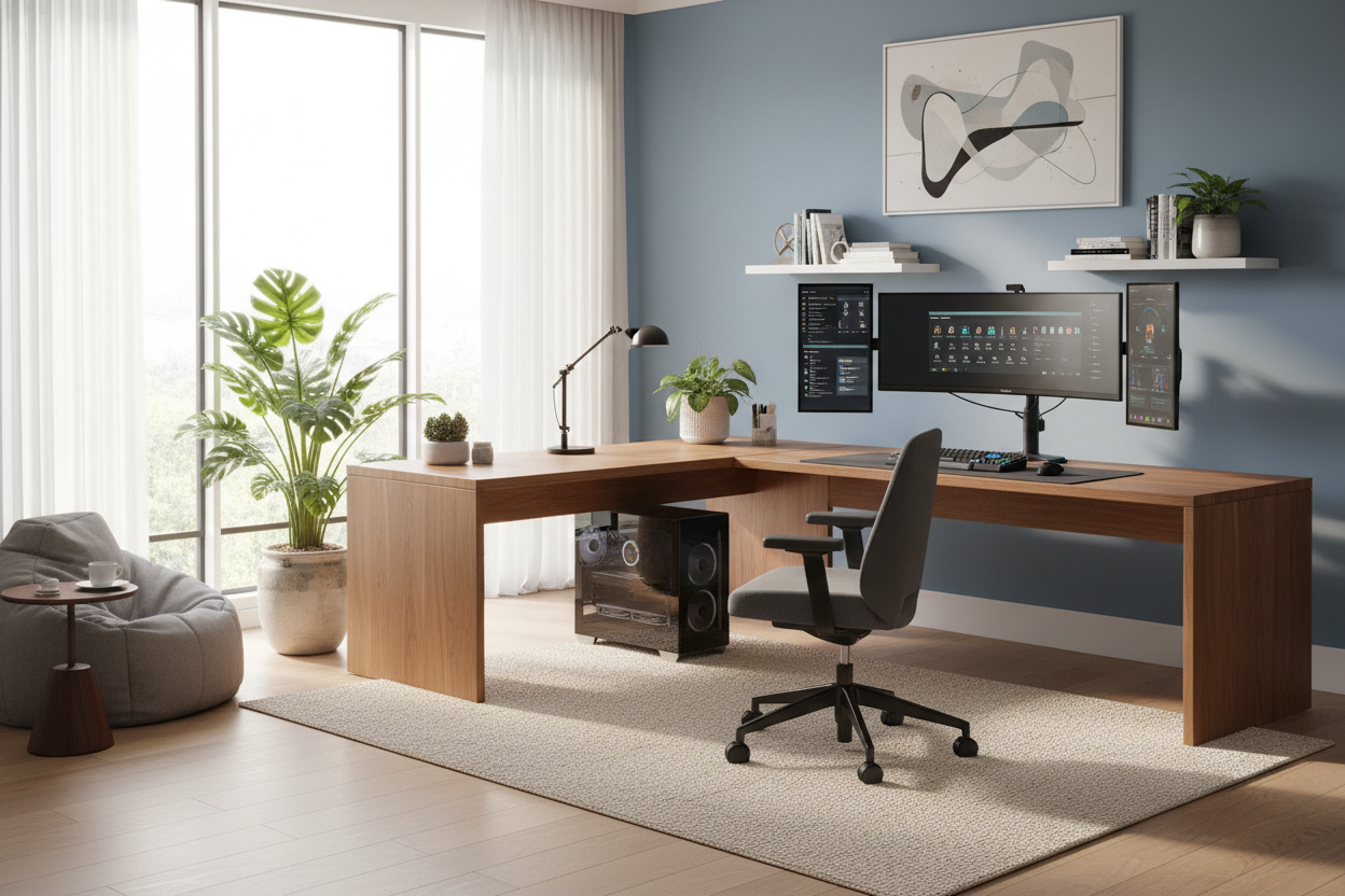 Designing Desktop PC Setups That Elevate Your Home Office