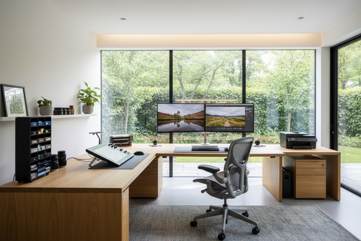 Designing a Photography Desk That Boosts Your Editing Flow