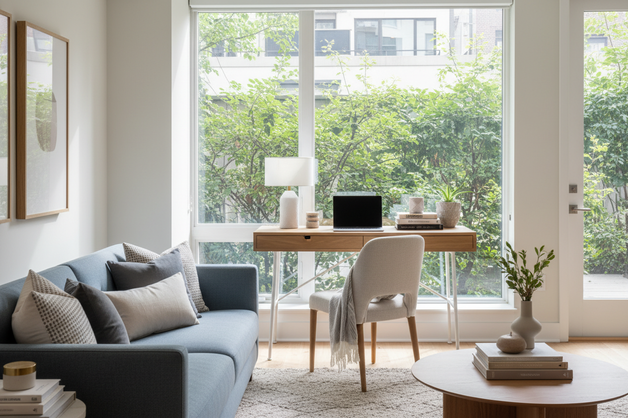 How to Style a Desk for Living Area Without Ruining Your Vibe