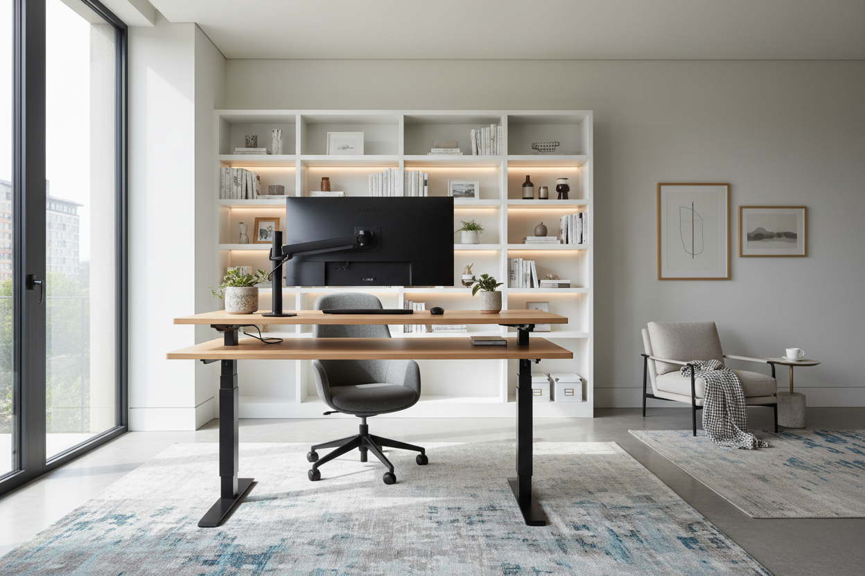 Elevate Your Space: Designer Ideas for Standing Desk Layouts