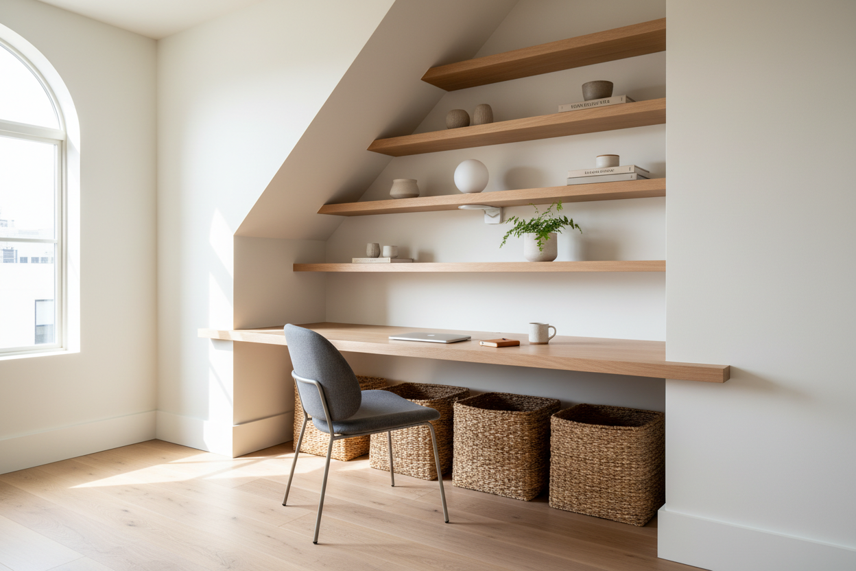 Designing the Perfect Alcove Desk for Odd Spaces