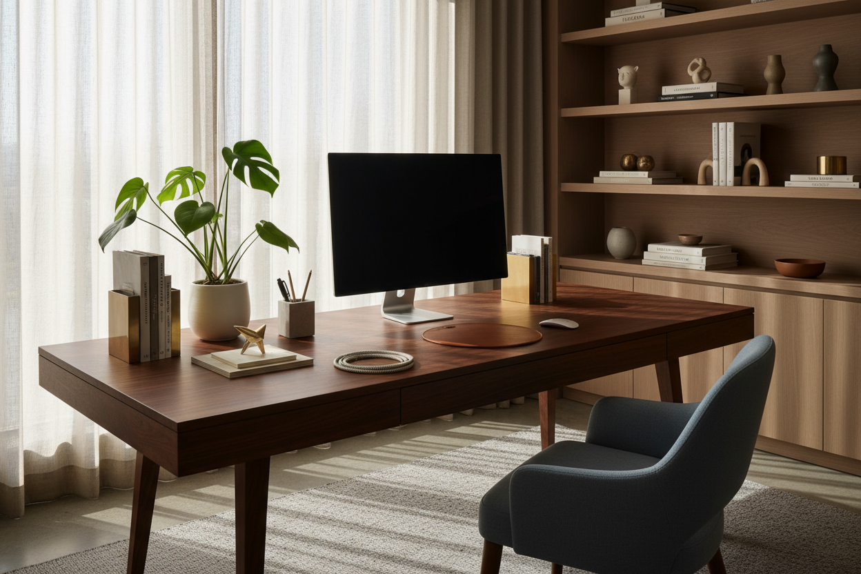 Curating Desktop Decoration Ideas for a High-End Studio Look