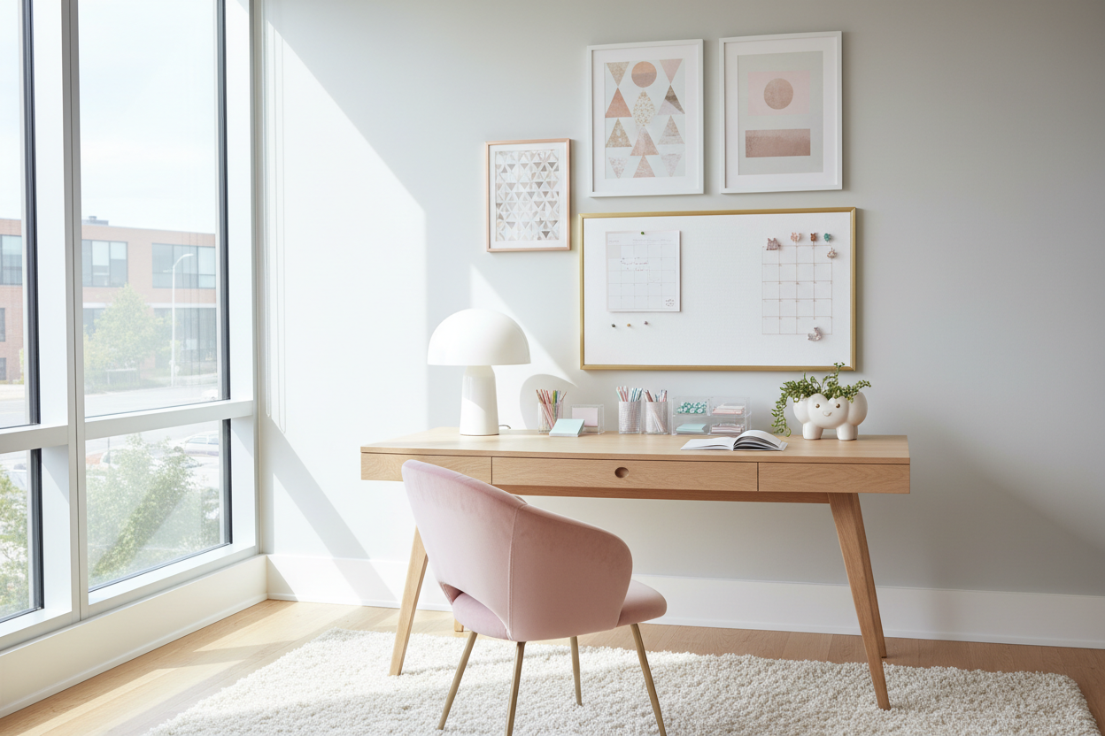 How to Style Cute Office Decor for a Professional Look