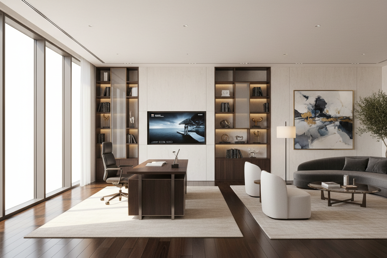 How to Style Executive Office Decor for a Luxury Look