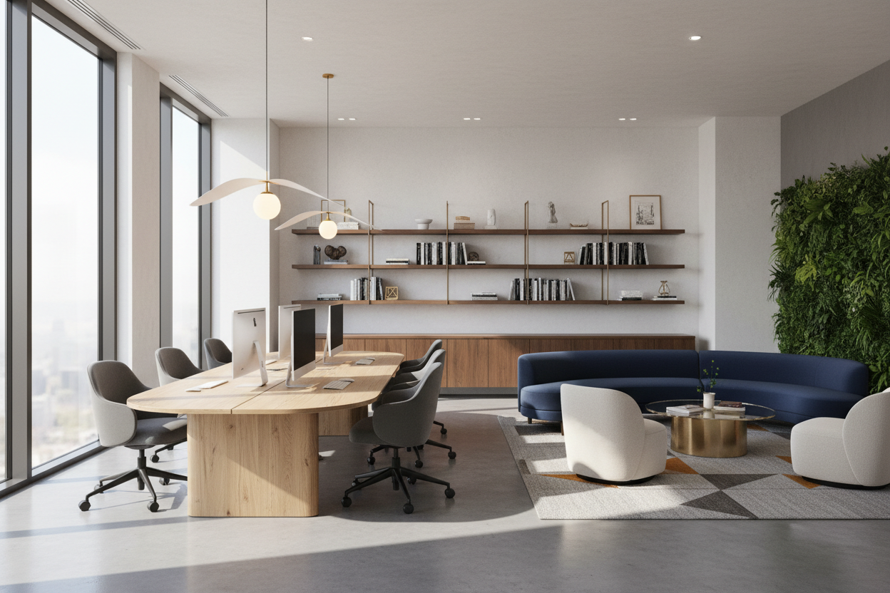 Office Furnishing Ideas: Balancing Style and Workflow