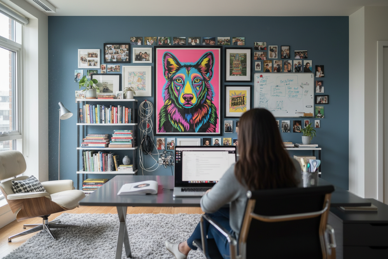 The Common Office Wall Background Mistake Ruining Your Video Calls