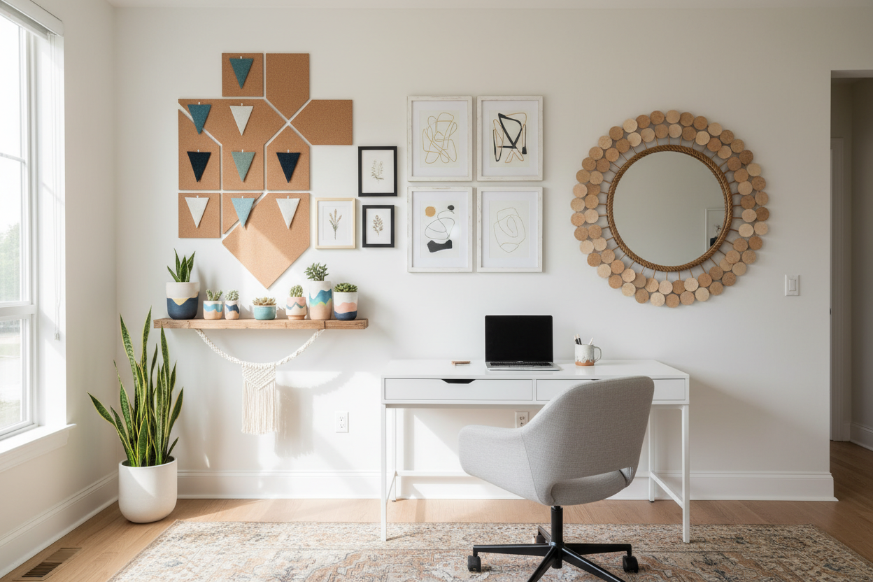 Craft a Designer Workspace With These DIY Office Wall Decor Ideas