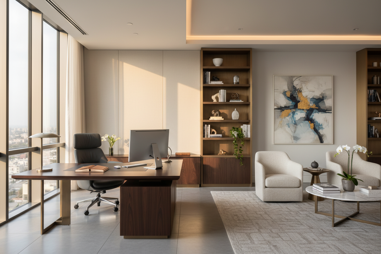 Designing Inspirational Offices That Blend Focus With Luxury