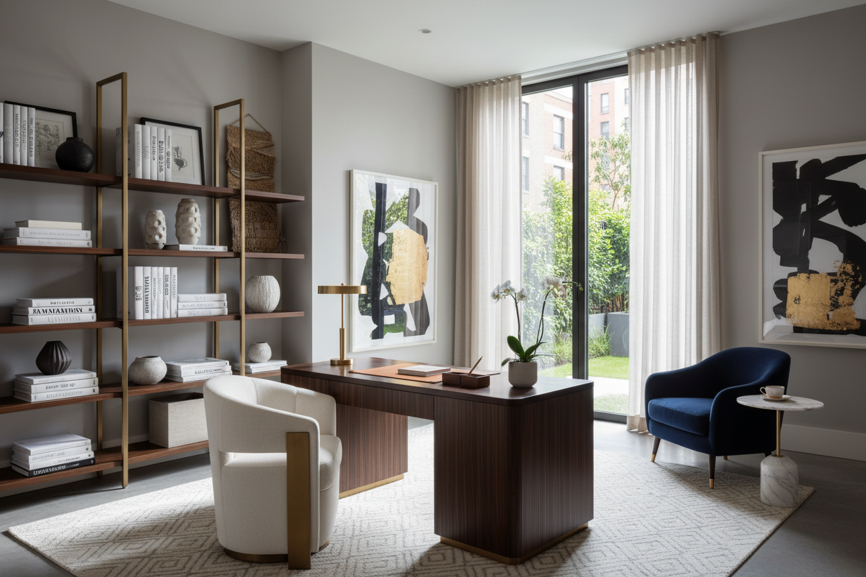 How to Curate a Chic Office for a Luxury Look