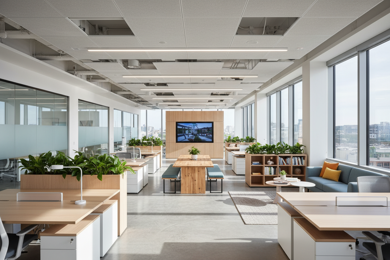 How to Curate Company Office Design Ideas for a Productive Flow