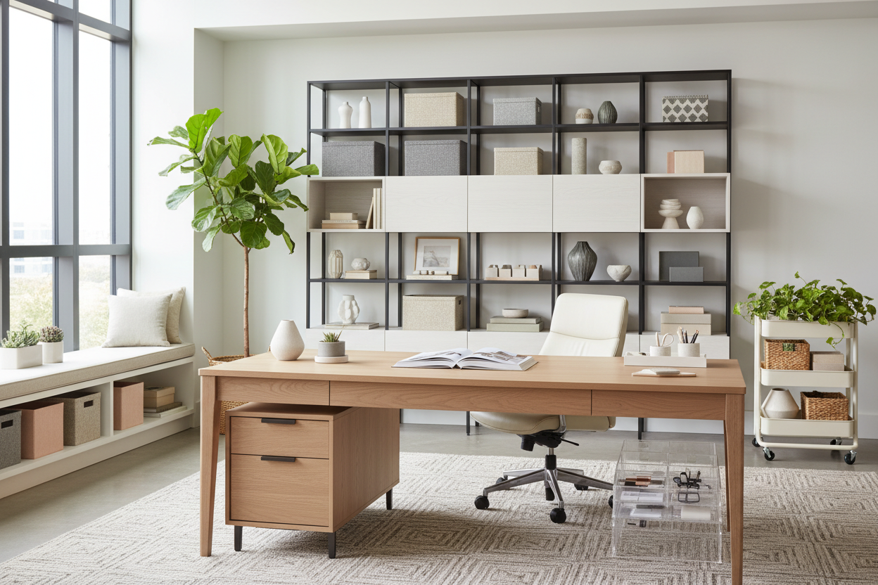 The Designer’s Guide to Aesthetic Office Organizing