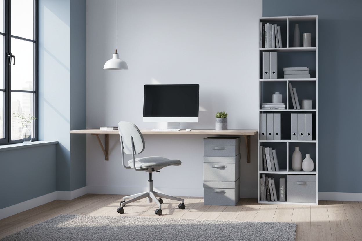 Stop Buying Bulky Desks: How to Organize Small Office Space