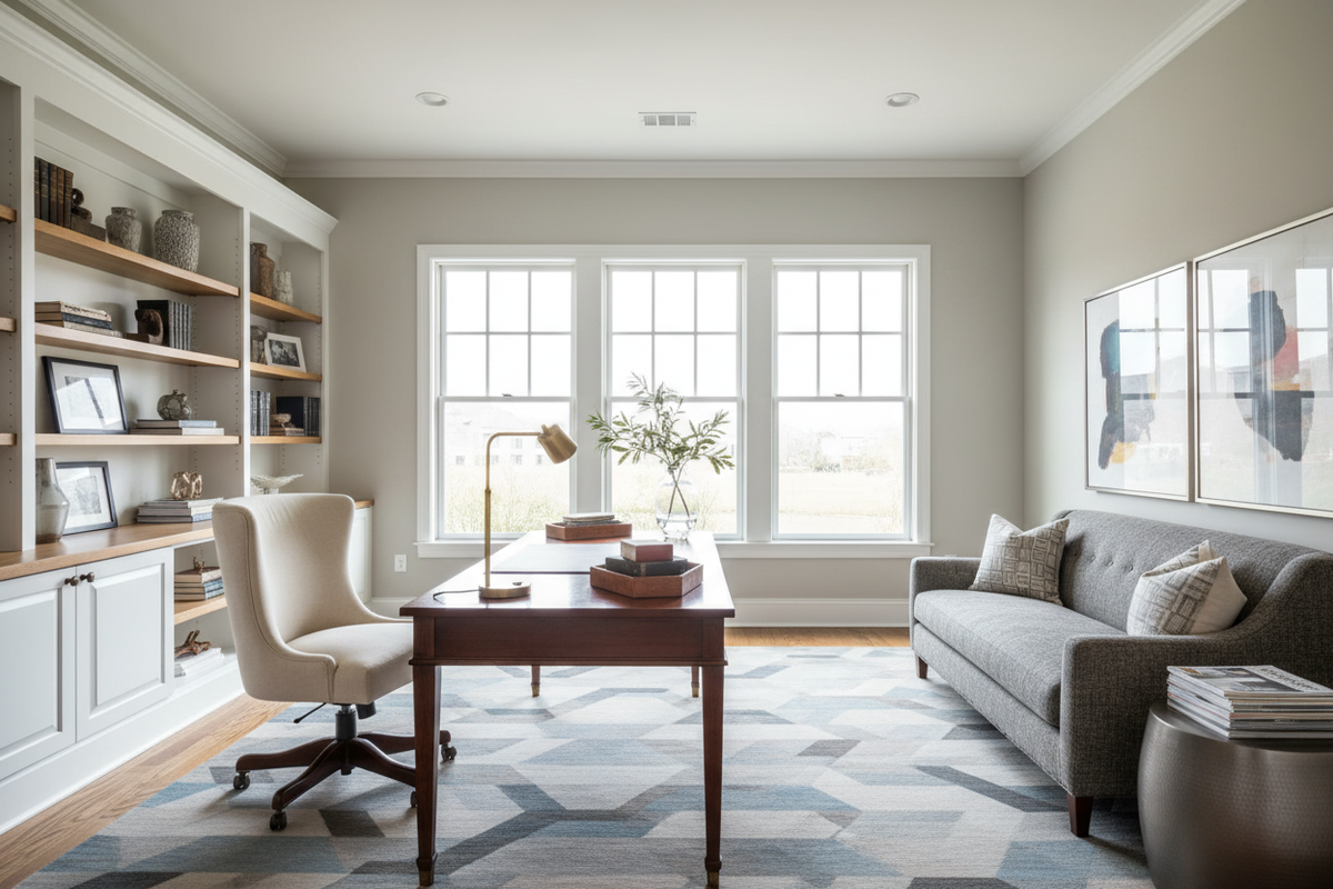 Mastering the Transitional Office: A Timeless Design Guide