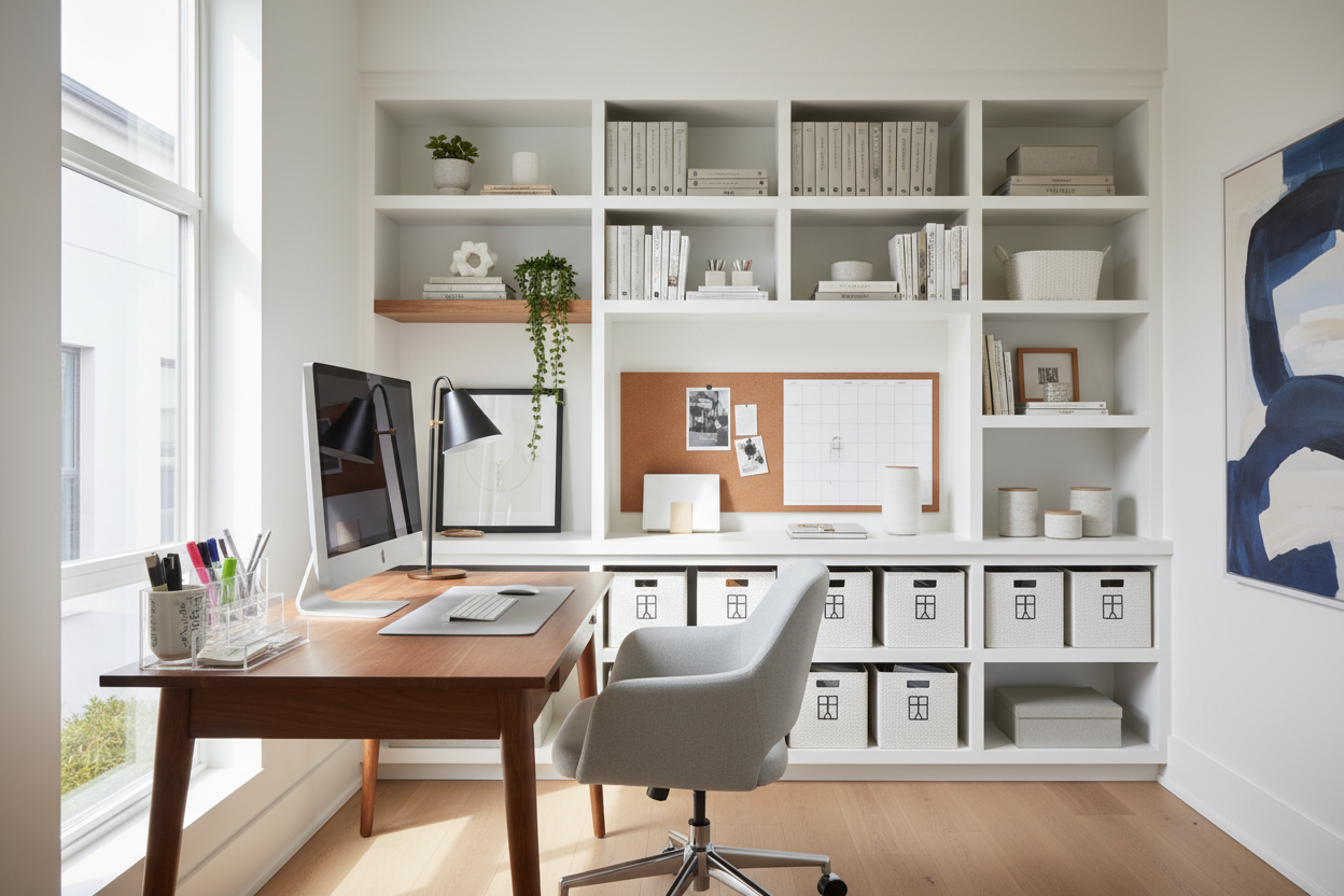 Mastering Office Decor Organization for a Curated Aesthetic