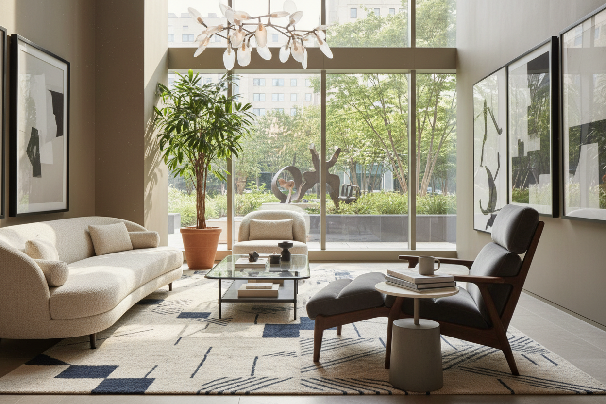 Designing Office Lounges That Blend Comfort and Authority