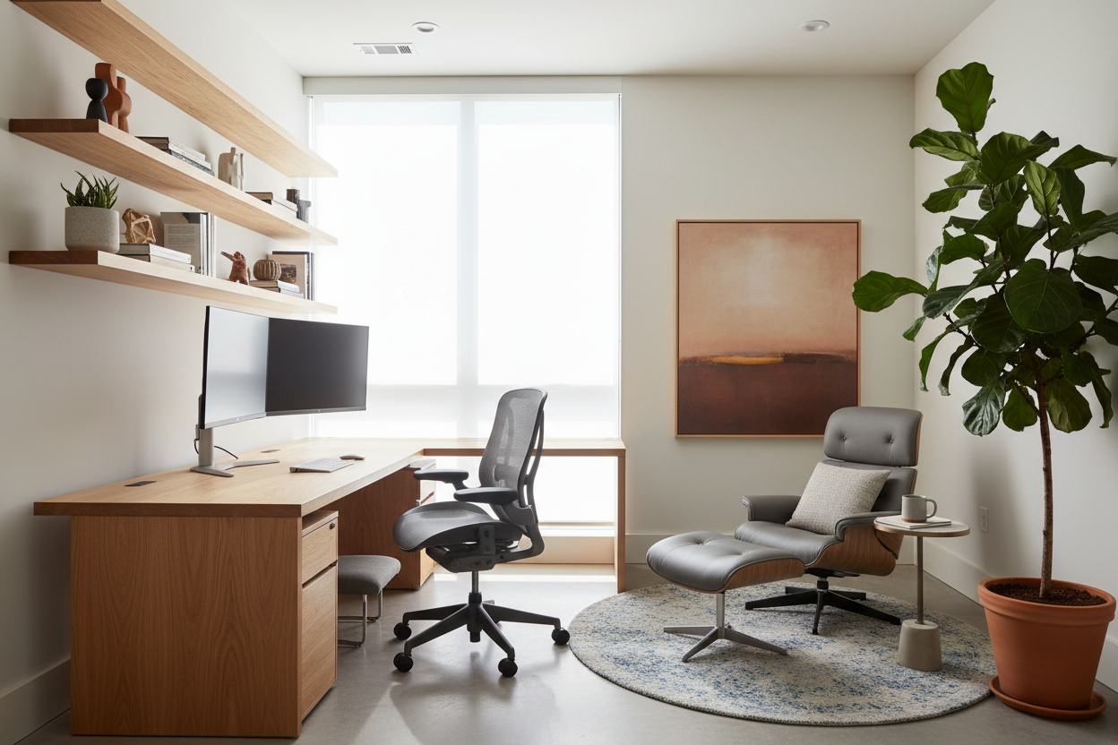 Designing a Layout: How to Work From Home With Style