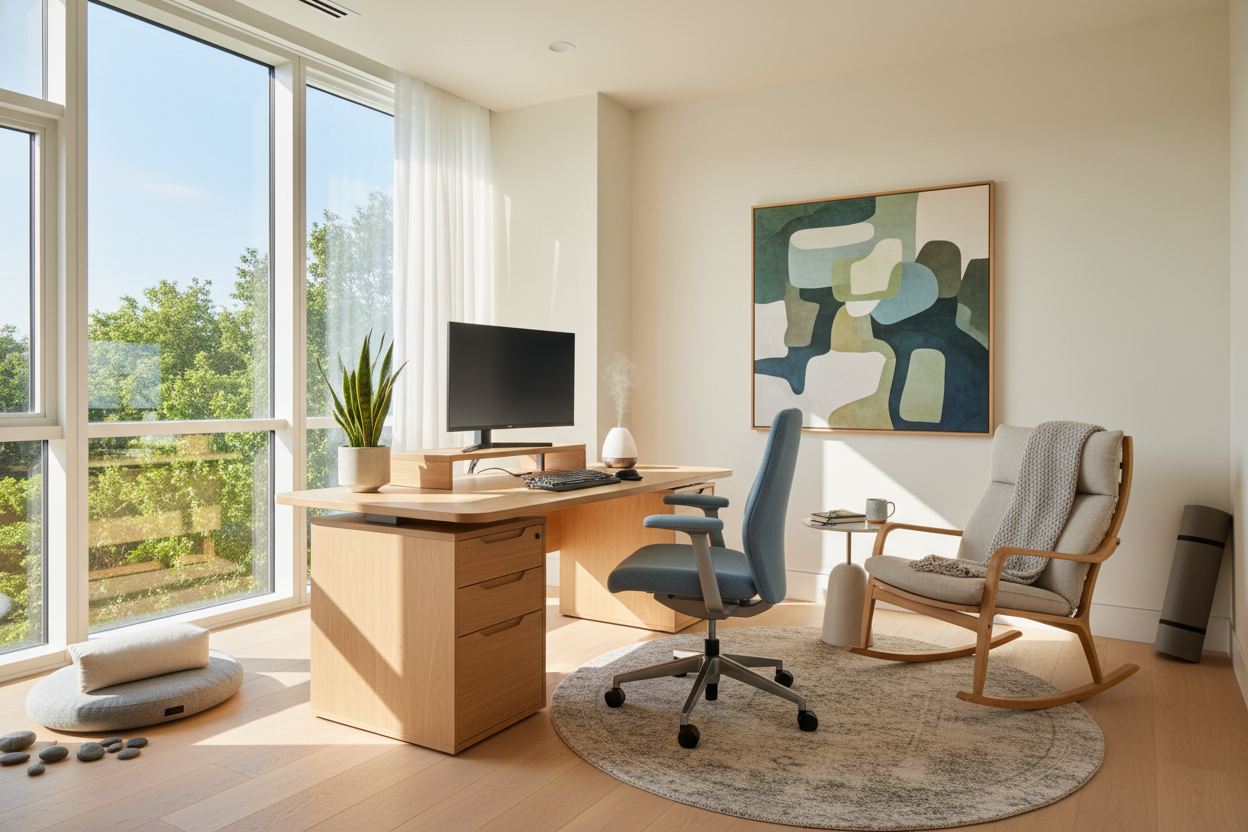 Design Your Space to Master the Art of the Restorative WFH Break