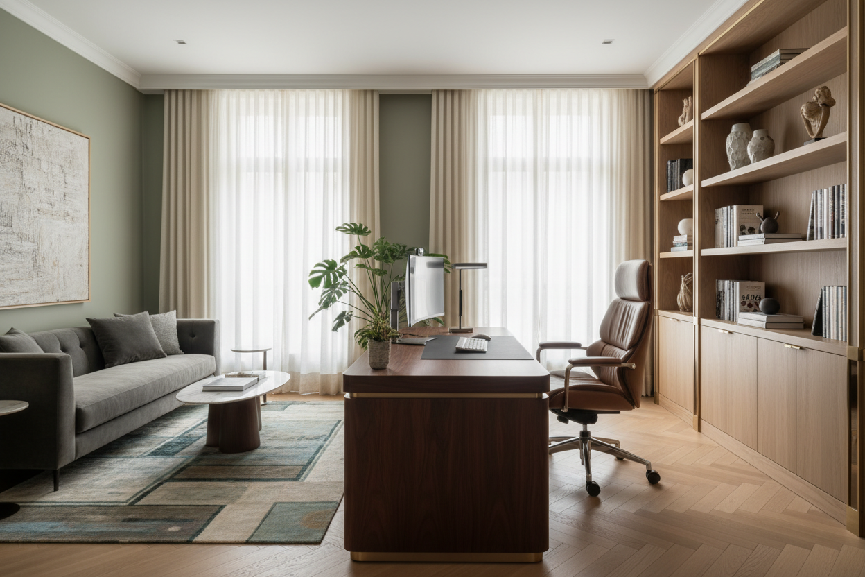 Designing a Luxury Office for Work From Home Permanent Jobs