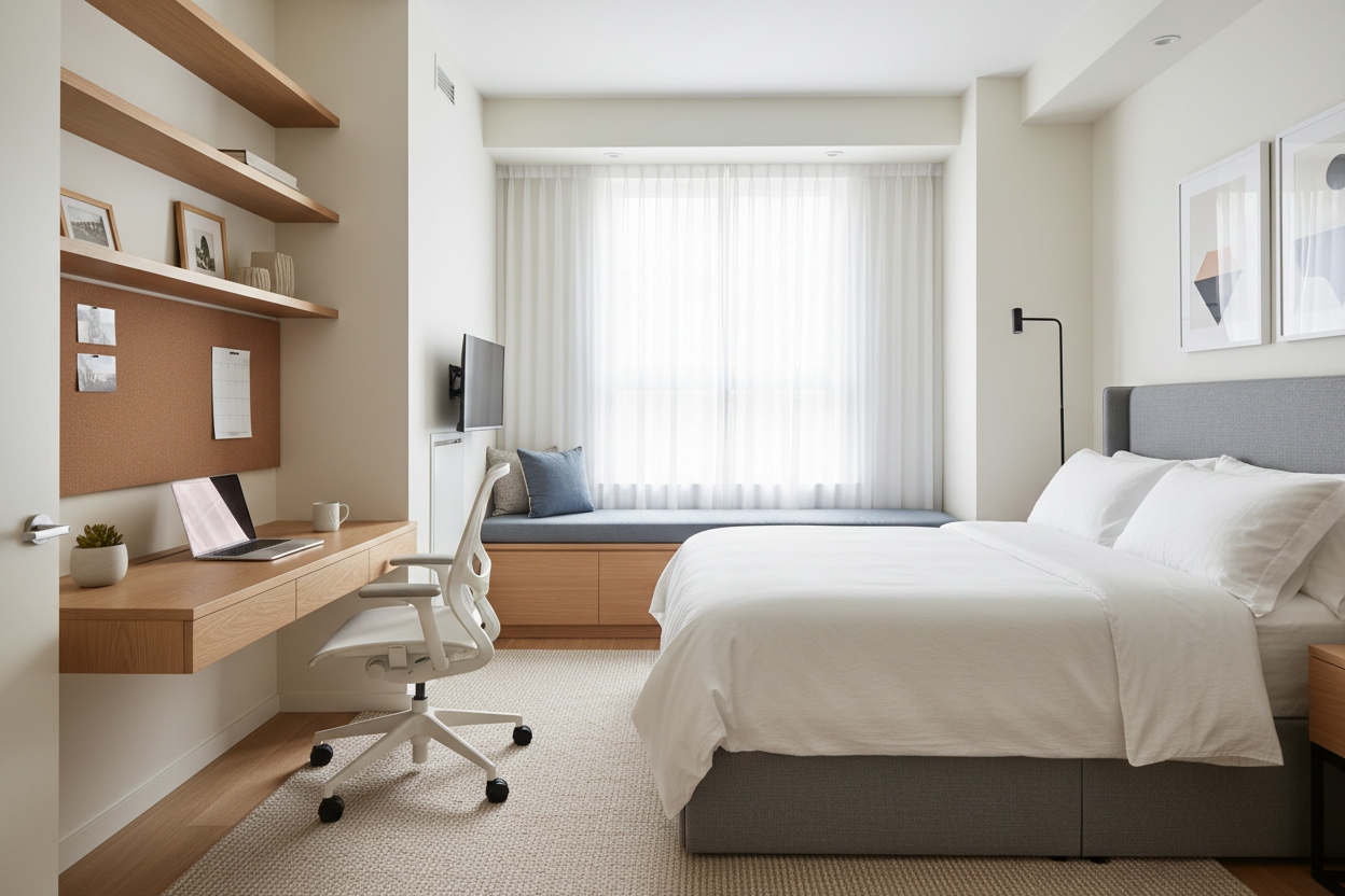 Create a Seamless Bedroom Office Without Losing Comfort