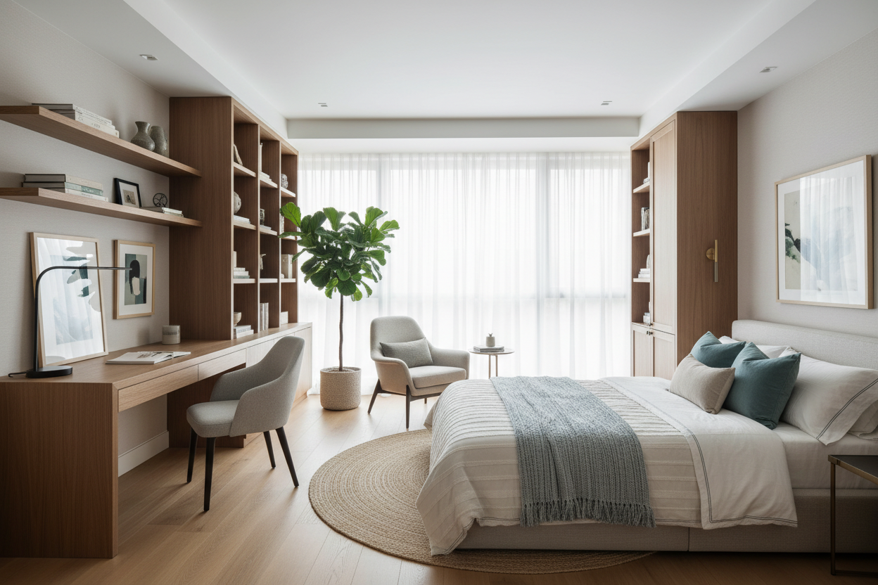 Designing Bedroom Office Layouts That Preserve Your Sanctuary