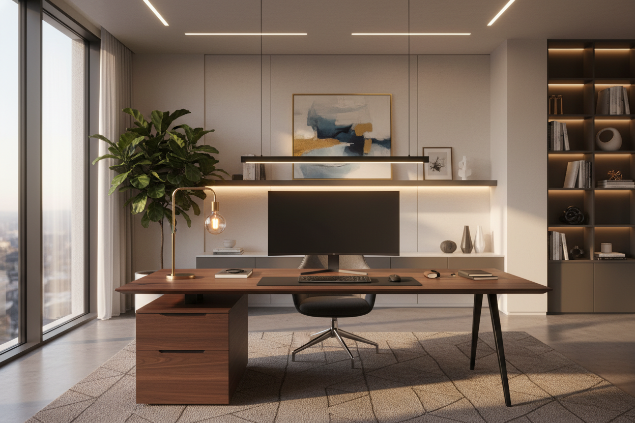 Curating the Best Desk Lighting Setup for a Luxury Look