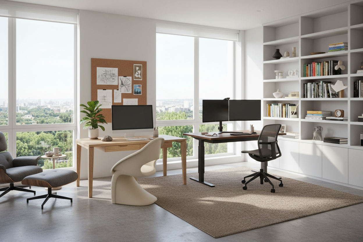 Designing a Home Office Workstation That Actually Inspires