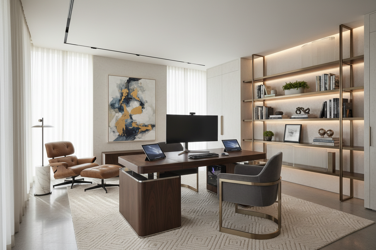 Designing the Best Setup for Work From Home for a Luxury Look