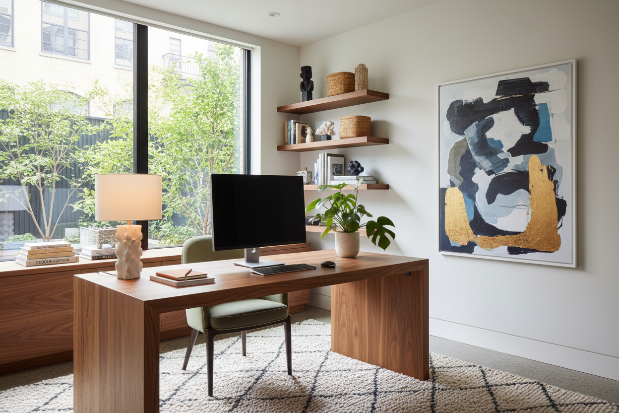 Desk in Home Office Layouts: What Furniture Stores Hide