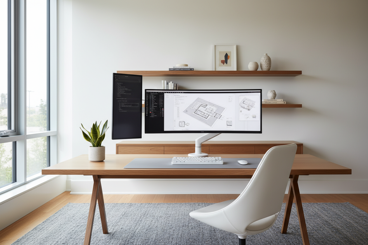 Best Computer Monitor for Home Office: What Designers Actually Buy