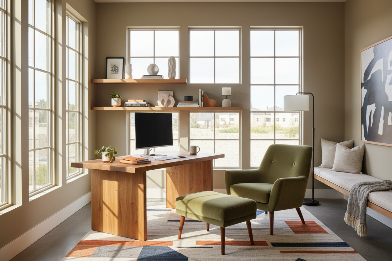 Office Home Ideas: How to Avoid the Corporate Cubicle Vibe
