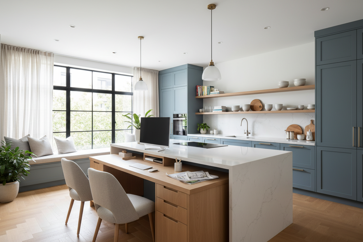 Office Kitchen Layouts: Stop Working at a Cluttered Island